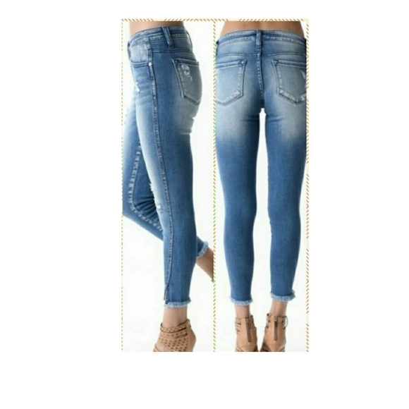 MED WASH SKINNY JEAN - Picture 2 of 4